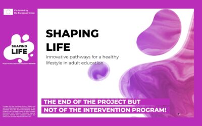 The end of the project but not of the intervention program!